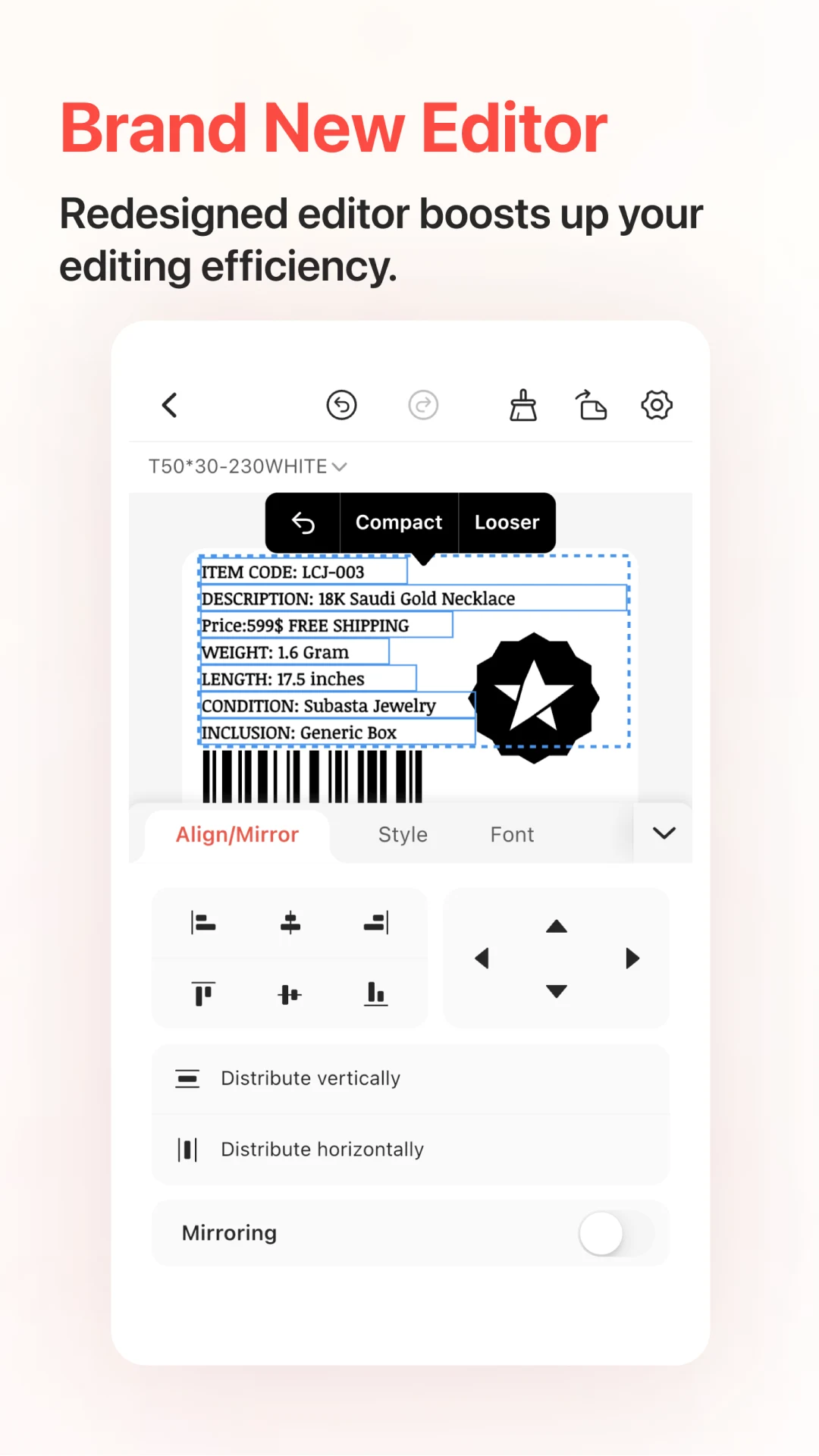 NIIMBOT screenshot